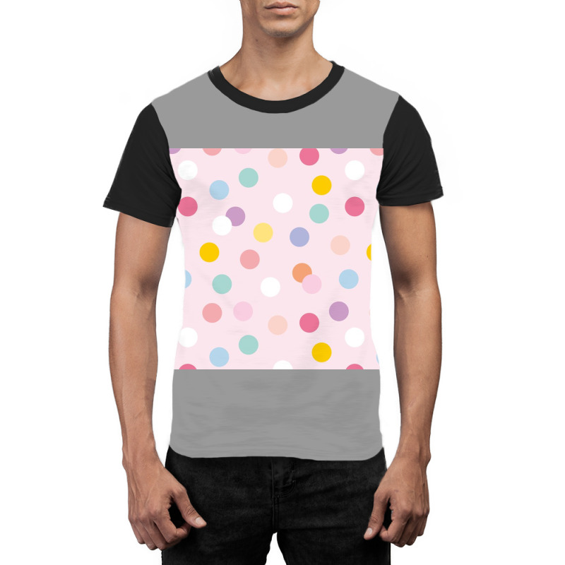 Cute Pastel Dots Graphic T-shirt by ElaineABernard | Artistshot