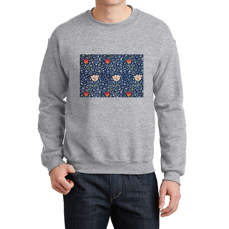 Flowers Pattern Crewneck Sweatshirt by ElaineABernard | Artistshot