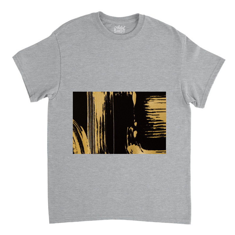 Gold Textured Classic T-shirt by ElaineABernard | Artistshot