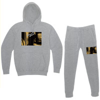 Gold Textured Hoodie & Jogger Set | Artistshot