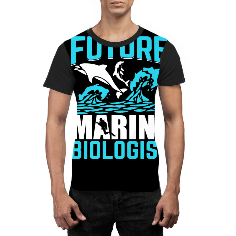 Future Marine Biologist Ocean Life Biology Student Graphic T-shirt | Artistshot