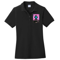 Futuristic Android Robot Ea72b9 Ladies Polo Shirt | Artistshot