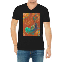 Fish Out Of Water V-neck Tee | Artistshot