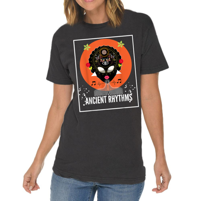 Ancient Rhythms - Empowered Ritual Initiation Vintage T-Shirt by SHANNONRENNAN | Artistshot