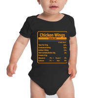 Chicken Wings Calories 264 Baby Bodysuit | Artistshot