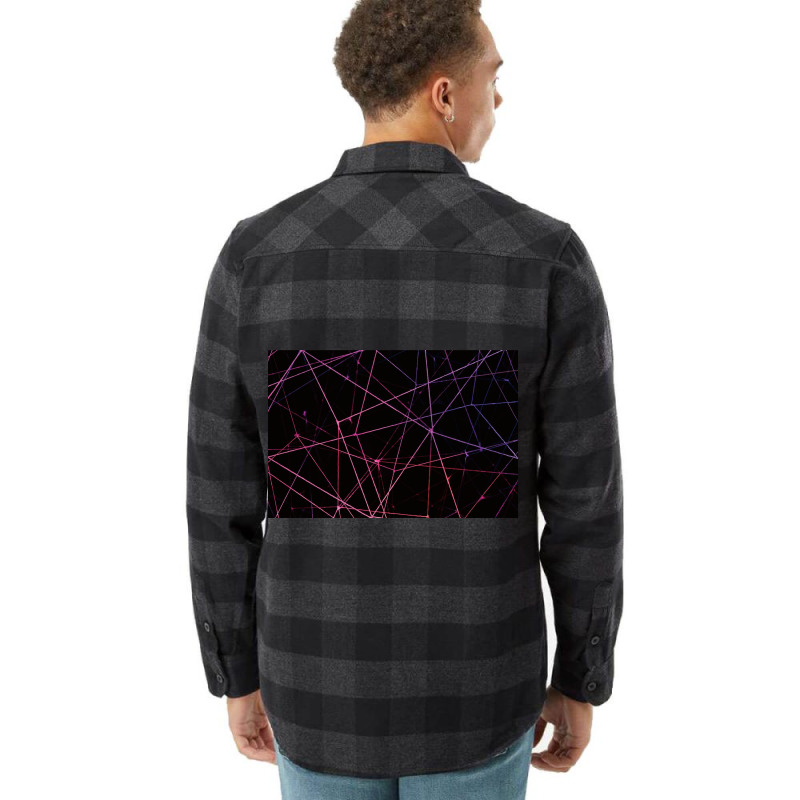 Network Design Flannel Shirt by ElaineABernard | Artistshot