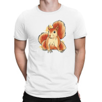 Cute Watercolor Squirrel For Squirrel Colorful Pop Art Style T-shirt | Artistshot