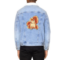 Cute Watercolor Squirrel For Squirrel Colorful Pop Art Style Unisex Sherpa-lined Denim Jacket | Artistshot