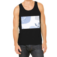 Patterned Blue Background Tank Top | Artistshot