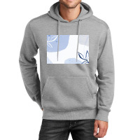 Patterned Blue Background Unisex Hoodie | Artistshot