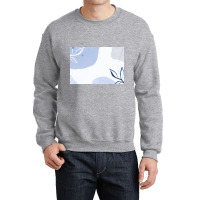 Patterned Blue Background Crewneck Sweatshirt | Artistshot