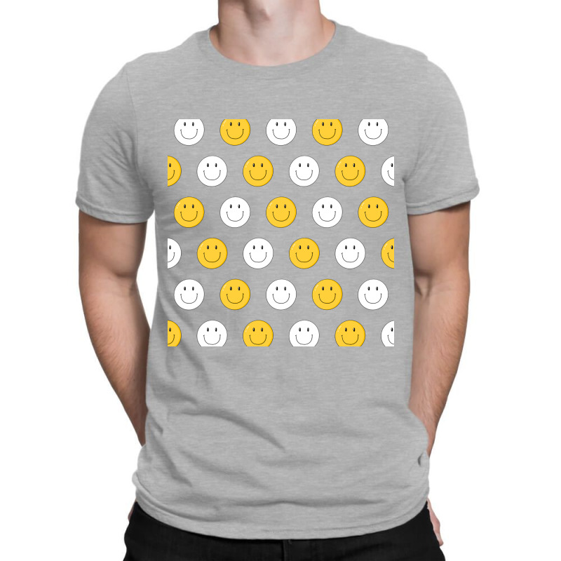 Smile Pattern T-Shirt by ElaineABernard | Artistshot