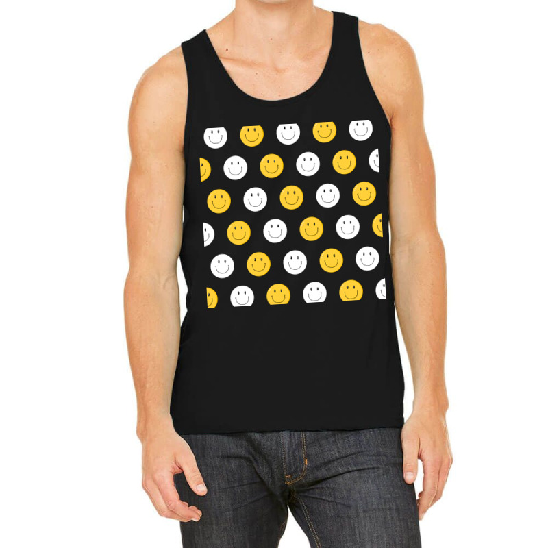 Smile Pattern Tank Top by ElaineABernard | Artistshot