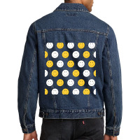 Smile Pattern Men Denim Jacket | Artistshot