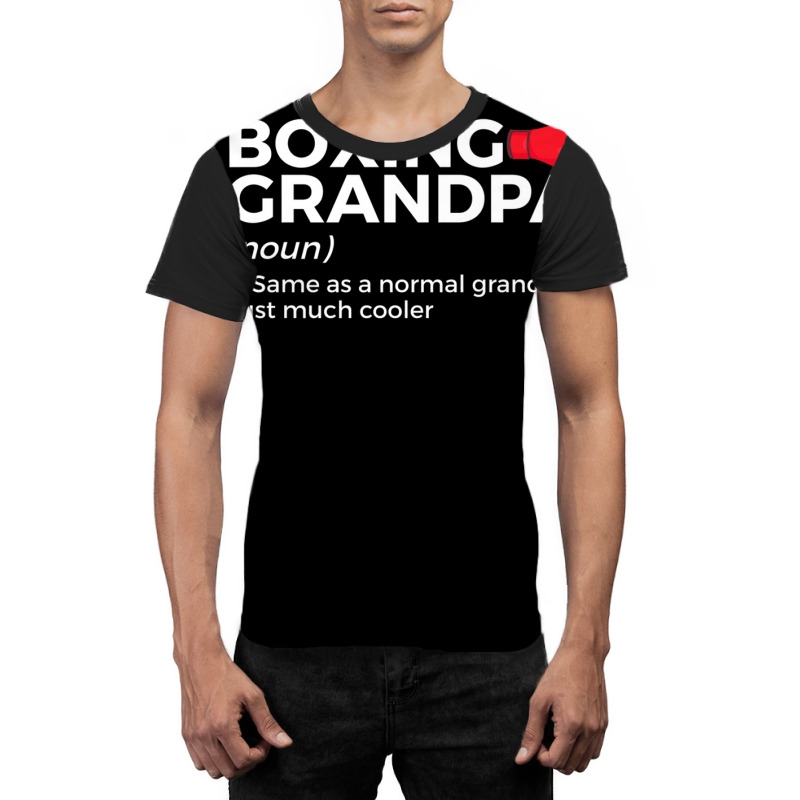 Funny Boxing Grandpa Definition Graphic T-shirt | Artistshot