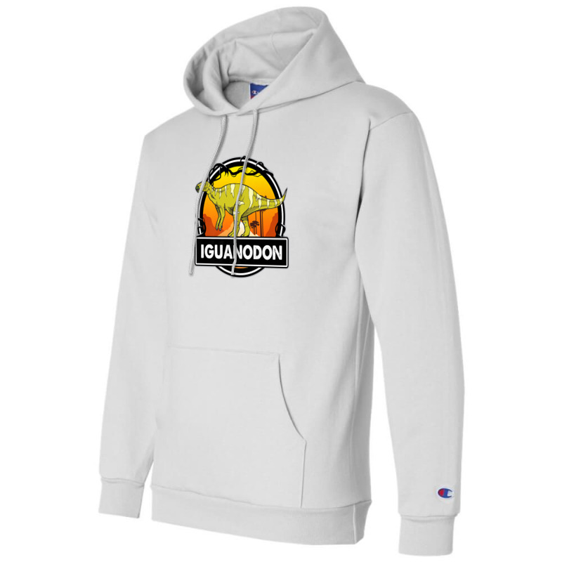 Iguanodon Dinosaur Prehistoric Dinosaurs Lover Champion Hoodie | Artistshot