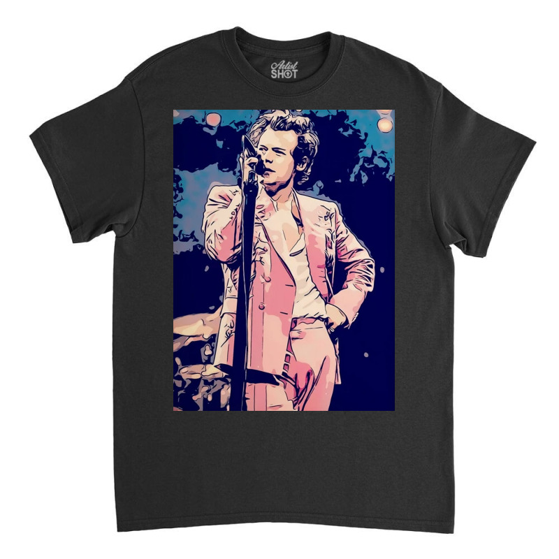 H. Styles Pop Art Classic T-shirt | Artistshot