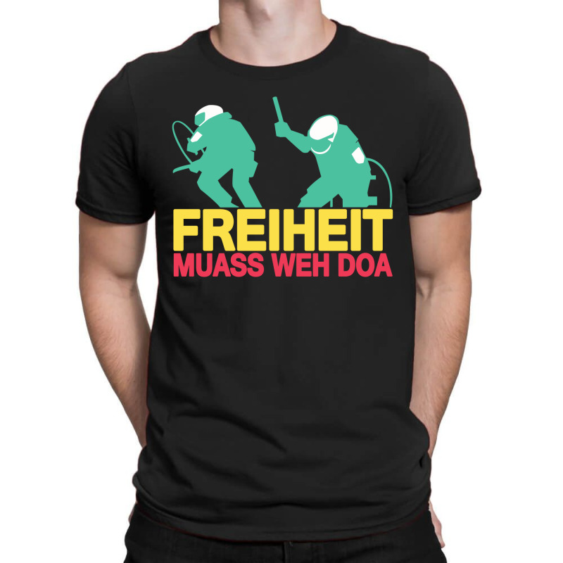 New Freiheit Muass Cool Vector Design T-shirt | Artistshot