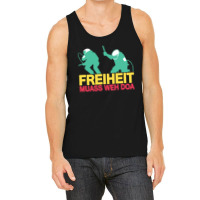 New Freiheit Muass Cool Vector Design Tank Top | Artistshot