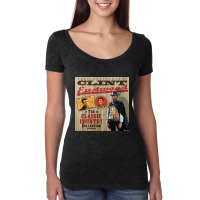 Clint Eastwood - The Ultimate Country Collection Women's Triblend Scoop T-shirt | Artistshot