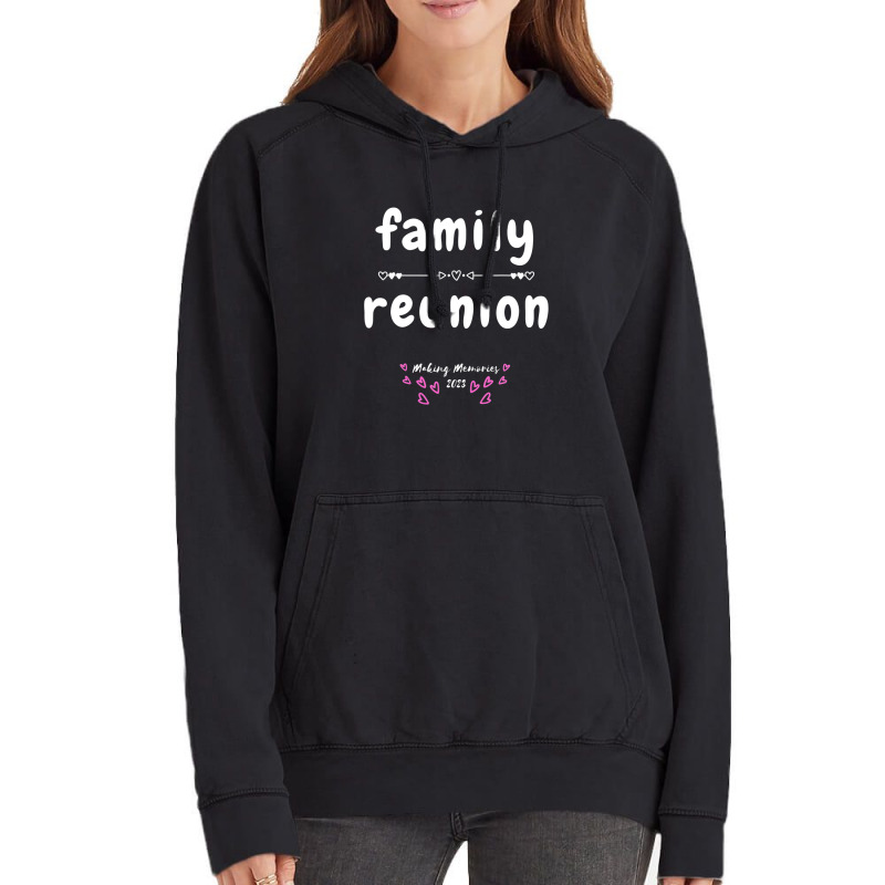 Family Reunion Making Memories 2023 Trip Squad Vintage Hoodie by edelcysweiss4 | Artistshot