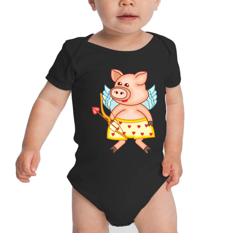 Pig Amor Baby Bodysuit | Artistshot