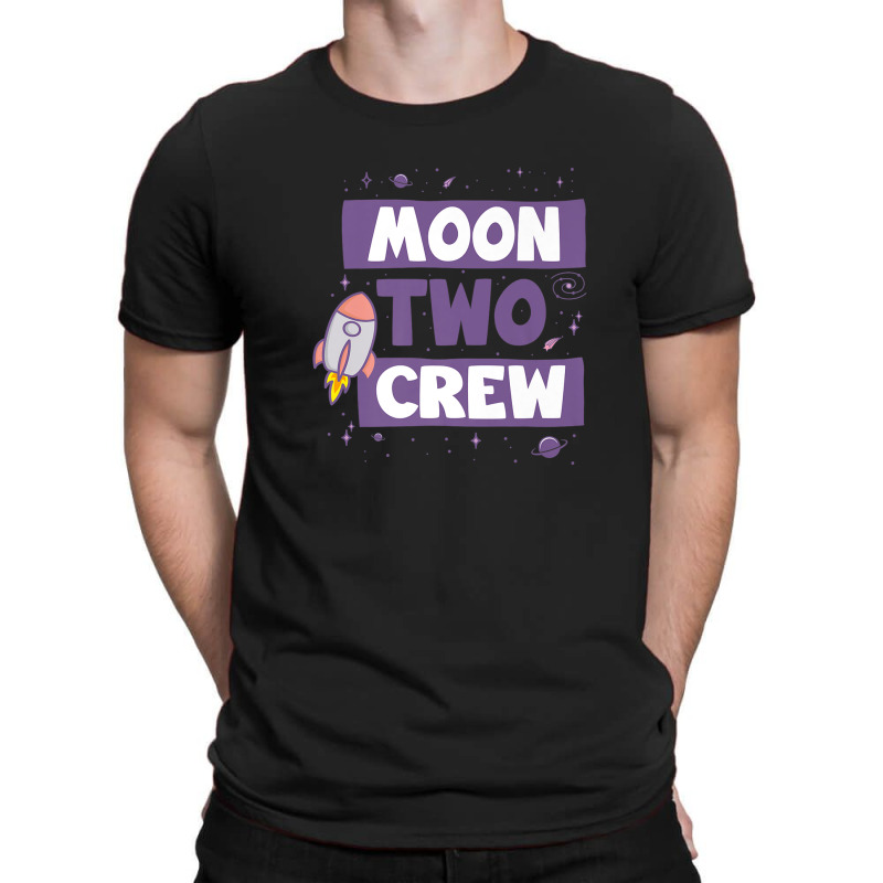 Birthday 2 Toddler Boys Two The Moon T-shirt | Artistshot