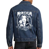 The Addams Morticia Don’t Be A Prick Men Denim Jacket | Artistshot