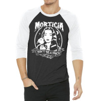 The Addams Morticia Don’t Be A Prick 3/4 Sleeve Shirt | Artistshot