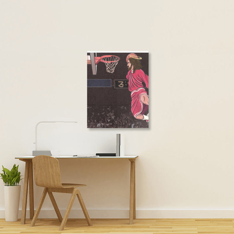 Could Jesus Ball Poster Portrait Canvas Print | Artistshot