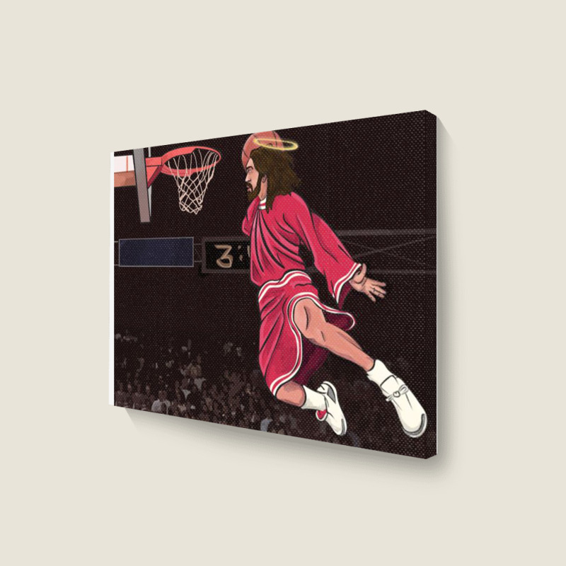 Could Jesus Ball Poster Landscape Canvas Print | Artistshot