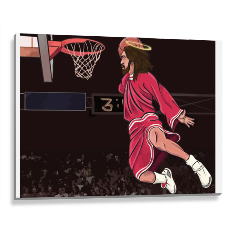 Could Jesus Ball Poster Metal Print Horizontal | Artistshot