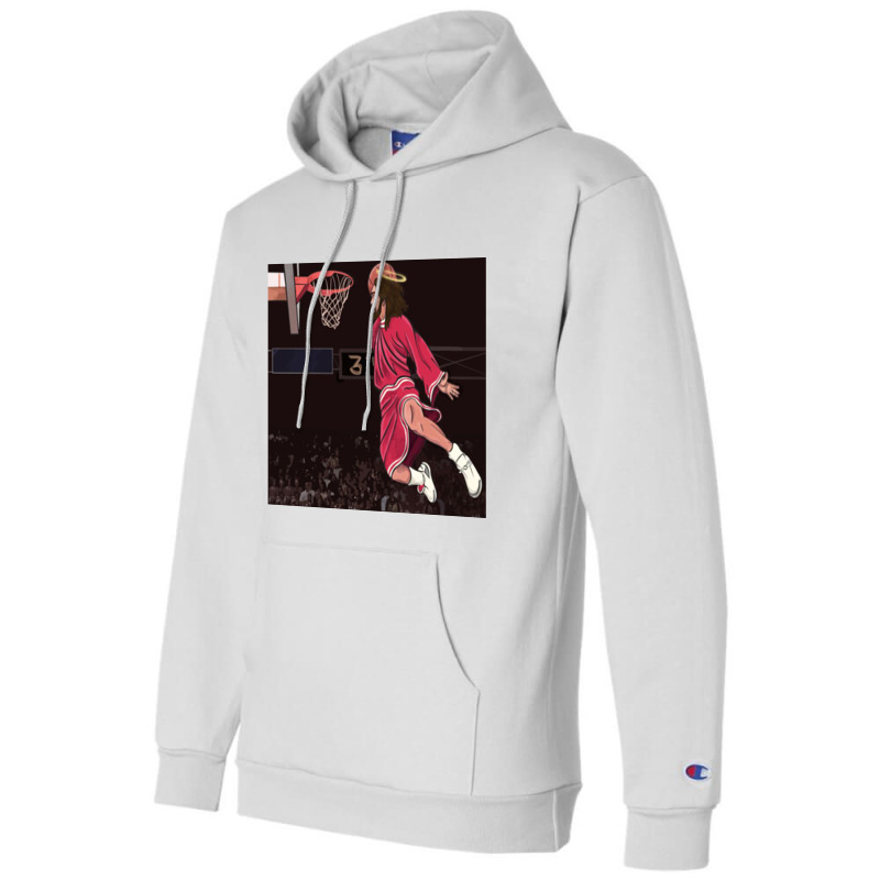 Could Jesus Ball Poster Champion Hoodie | Artistshot