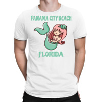 Panama City Beach Cute Mermaid Themed T-shirt | Artistshot