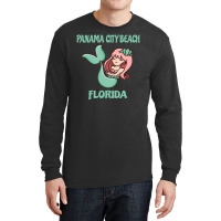 Panama City Beach Cute Mermaid Themed Long Sleeve Shirts | Artistshot