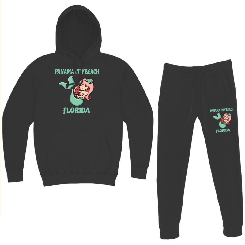 Panama City Beach Cute Mermaid Themed Hoodie & Jogger set by rastyrocl | Artistshot