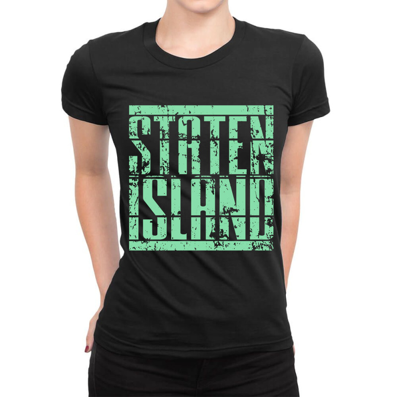 Staten Island-b7odd Ladies Fitted T-Shirt by brumfieldportillo7vlpq8 | Artistshot