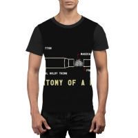 Anatomy Of A Pew Funny Shooting Ammo Design Graphic T-shirt | Artistshot