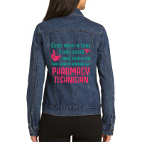 Then I Started Working As A Pharmacy Technician Shirt Ladies Denim Jacket | Artistshot