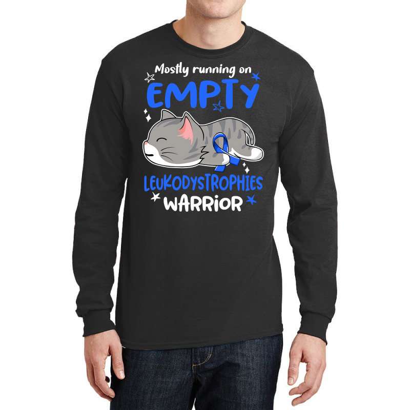 Mostly Running On Empty Leukodystrophies Warrior-u2k1z Long Sleeve Shirts | Artistshot