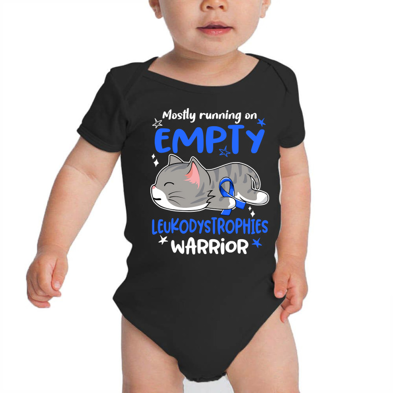 Mostly Running On Empty Leukodystrophies Warrior-u2k1z Baby Bodysuit | Artistshot