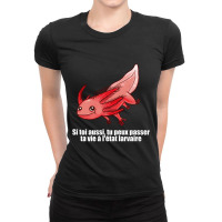 Point Culture  Axolotl Ladies Fitted T-shirt | Artistshot