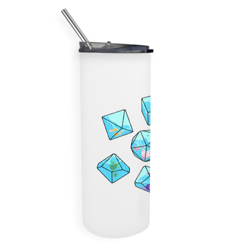 Pond Life Dice Skinny Tumbler | Artistshot