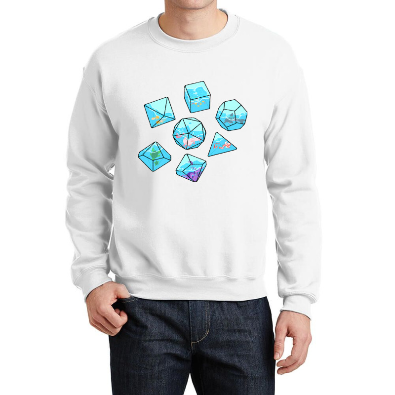 Pond Life Dice Crewneck Sweatshirt | Artistshot