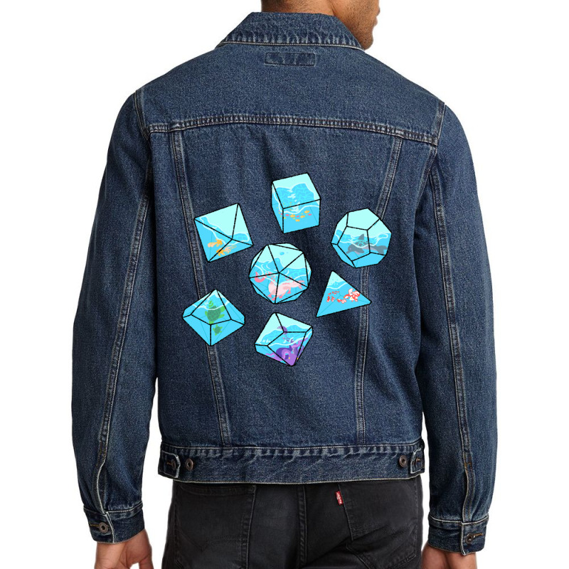 Pond Life Dice Men Denim Jacket | Artistshot