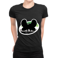 Aromantic Mothman Cryptid Pride Ladies Fitted T-shirt | Artistshot