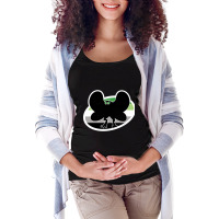 Aromantic Mothman Cryptid Pride Maternity Scoop Neck T-shirt | Artistshot