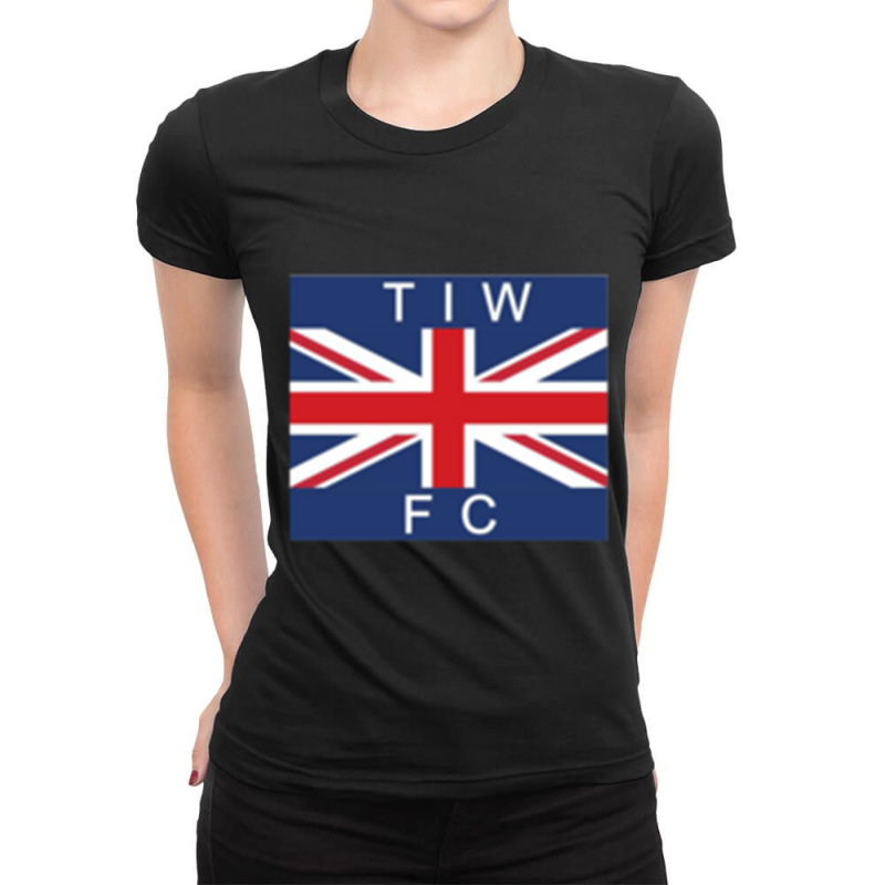 West Ham  Thames Iron Works Badge Ladies Fitted T-Shirt by ANGELIQUENIGH | Artistshot