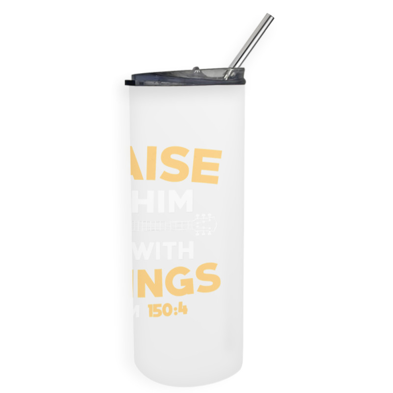 Christian Music Church Guitar Bass Jesus  Rock Gift Skinny Tumbler | Artistshot