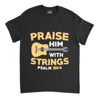 Christian Music Church Guitar Bass Jesus  Rock Gift Classic T-shirt | Artistshot